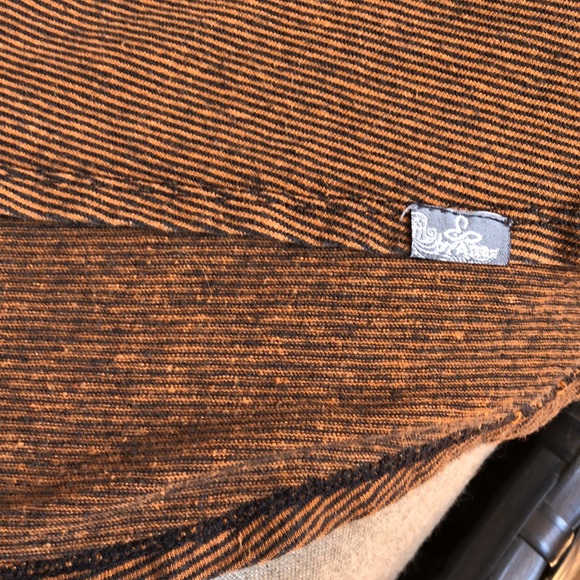 Prana Orange and Black Stripped V Neck Tank Size M - Picture 6 of 6